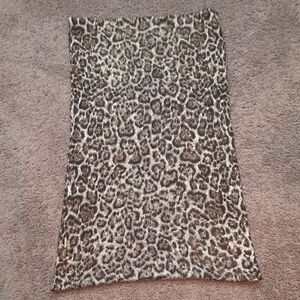 Michael Kors Animal Print Infinity Scarf